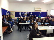 محاضرة مميزة لطلاب المدرسة الثانوية الشاملة بيافا تحت عنوان " الآخر هو أنا "